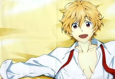 [Used] cushion cover/pillow case (character) sleeping pillow cover drawn by Nagisa Hazuki “Free! -Eternal Summer-”