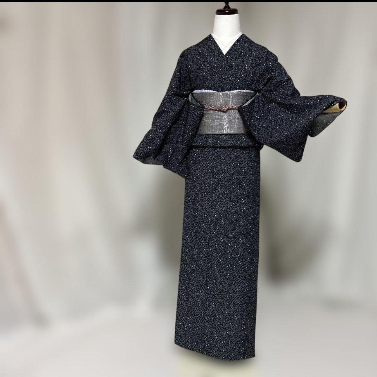 きもの英 江戸小紋 単衣 フルセット 最高級洗える着物 夏帯 夏小物 た 