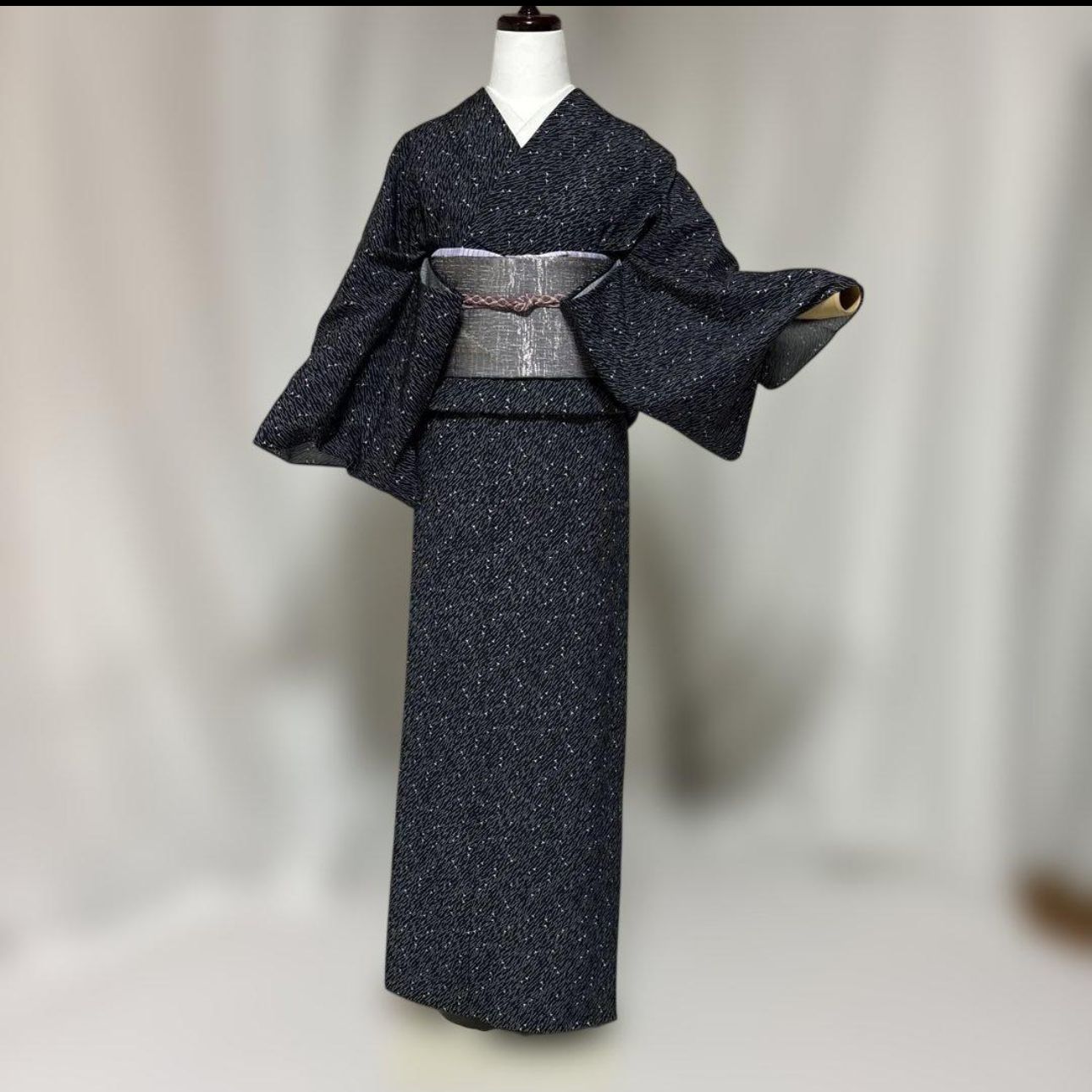 きもの英 江戸小紋 単衣 フルセット 最高級洗える着物 夏帯 夏小物 た 