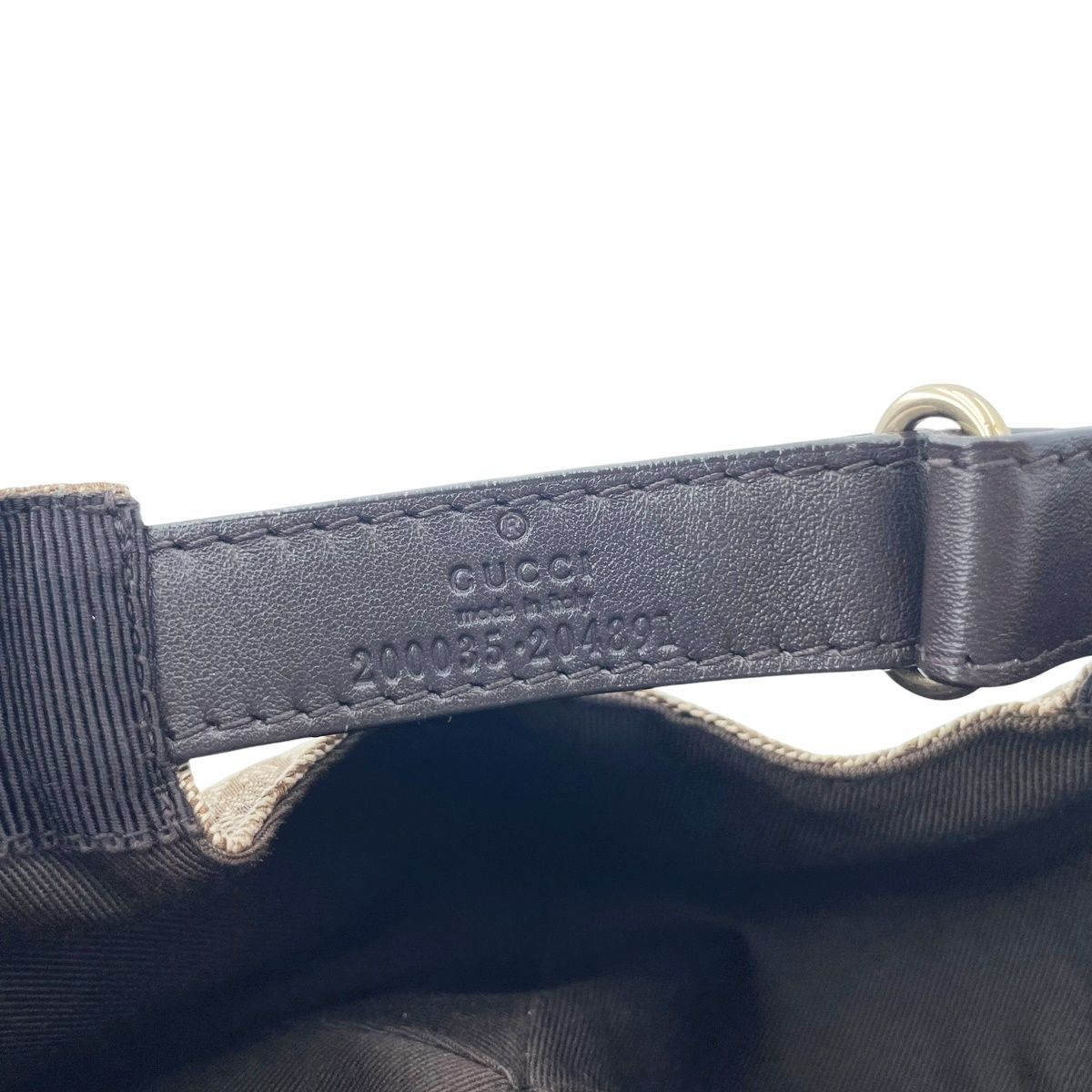 中古】GUCCI グッチ GGキャンバス ベースボールキャップ 200035