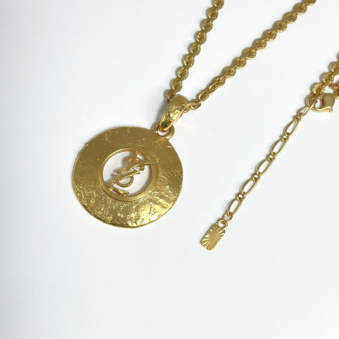 Yves Saint Laurent　YSL　極美品　ZKRA041　ネックレス