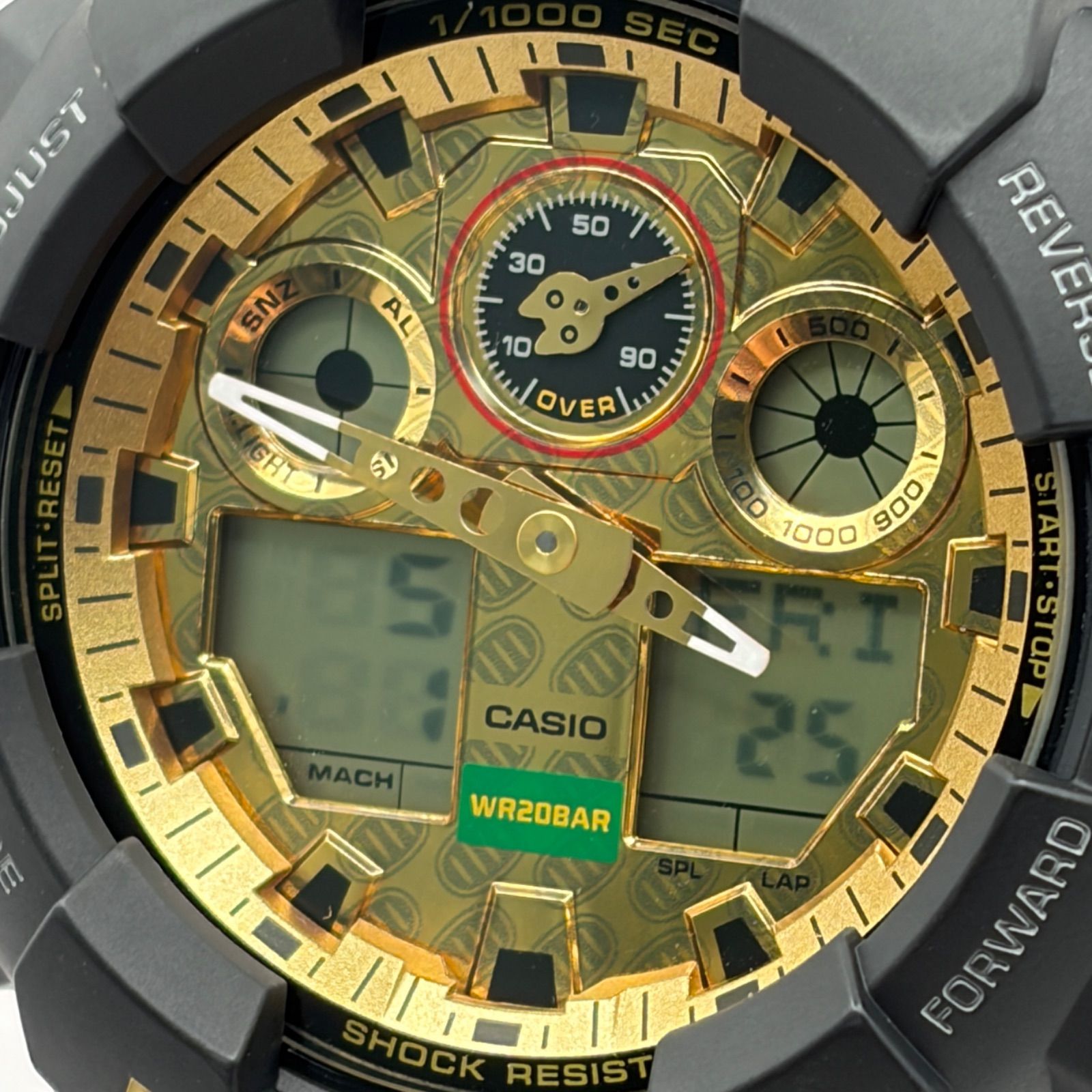 T847）美品 正常稼動 CASIO カシオ G-SHOCK ジーショック【金運】限定 