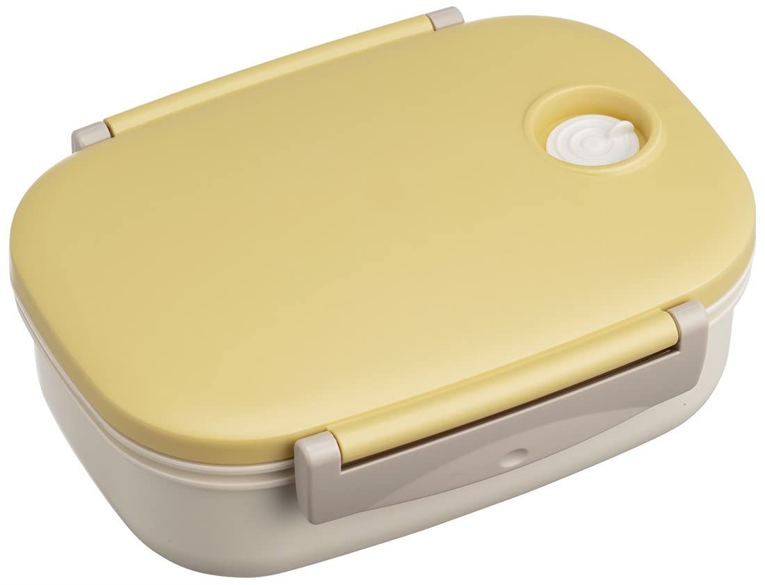 スケーター(Skater) 真空容器 保存容器 L 弁当箱 シール容器 イエロー 日本製 800ml MPP5N-A [イエロー] [800ml]