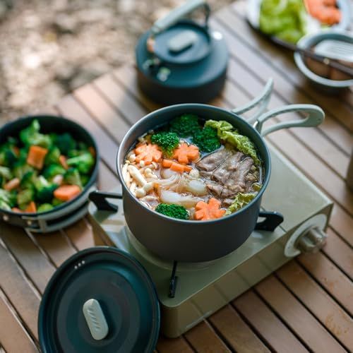 Naturehike直営店 アルミクッカーセット キャンプ 調理器具 アウトドア