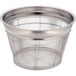 新品 BK 18-8 米揚ザル 荒目 35cm 8升/61-6579-64