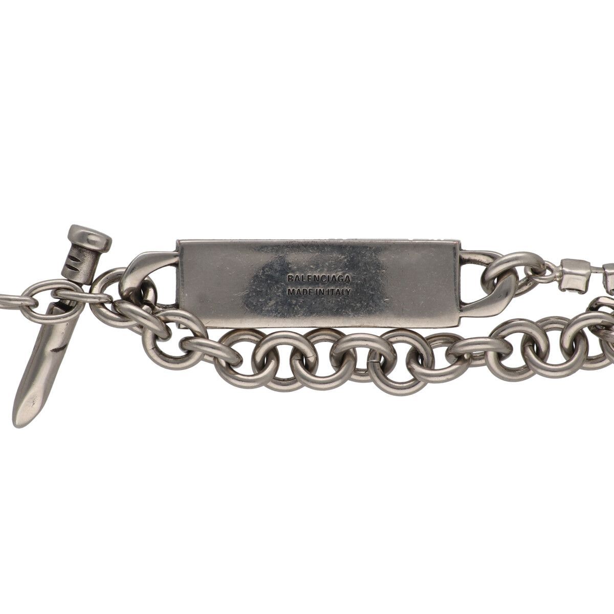 中古】 BALENCIAGA バレンシアガ DIY ブレスレット ラインストーン