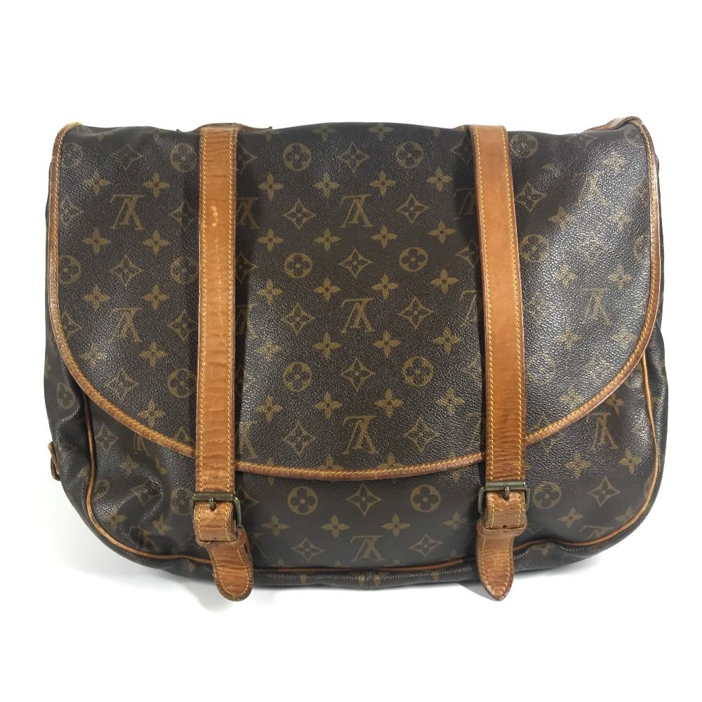 ルイヴィトン LOUIS VUITTON ソミュール43ソミュール 43  M42252 モノグラム 斜め掛け フラップ カバン ショルダーバッグ モノグラムキャンバス ブラウン Amazon | [ルイヴィトン] M42252 ソミュール43 モノグラム ショルダー