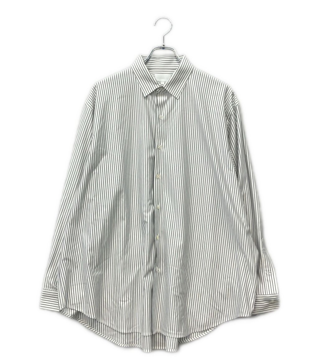 カネマサフィル 長袖シャツ ストライプ メンズ SIZE M KANEMASA PHIL.