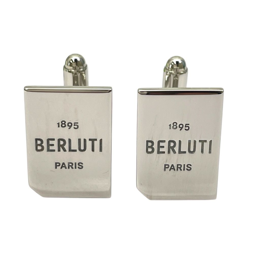 ベルルッティ 1895 カフス カフリンクス カフスボタン シルバー 925 Berluti 上品 洗練 高級感 シンプル 定番 人気 日常使い