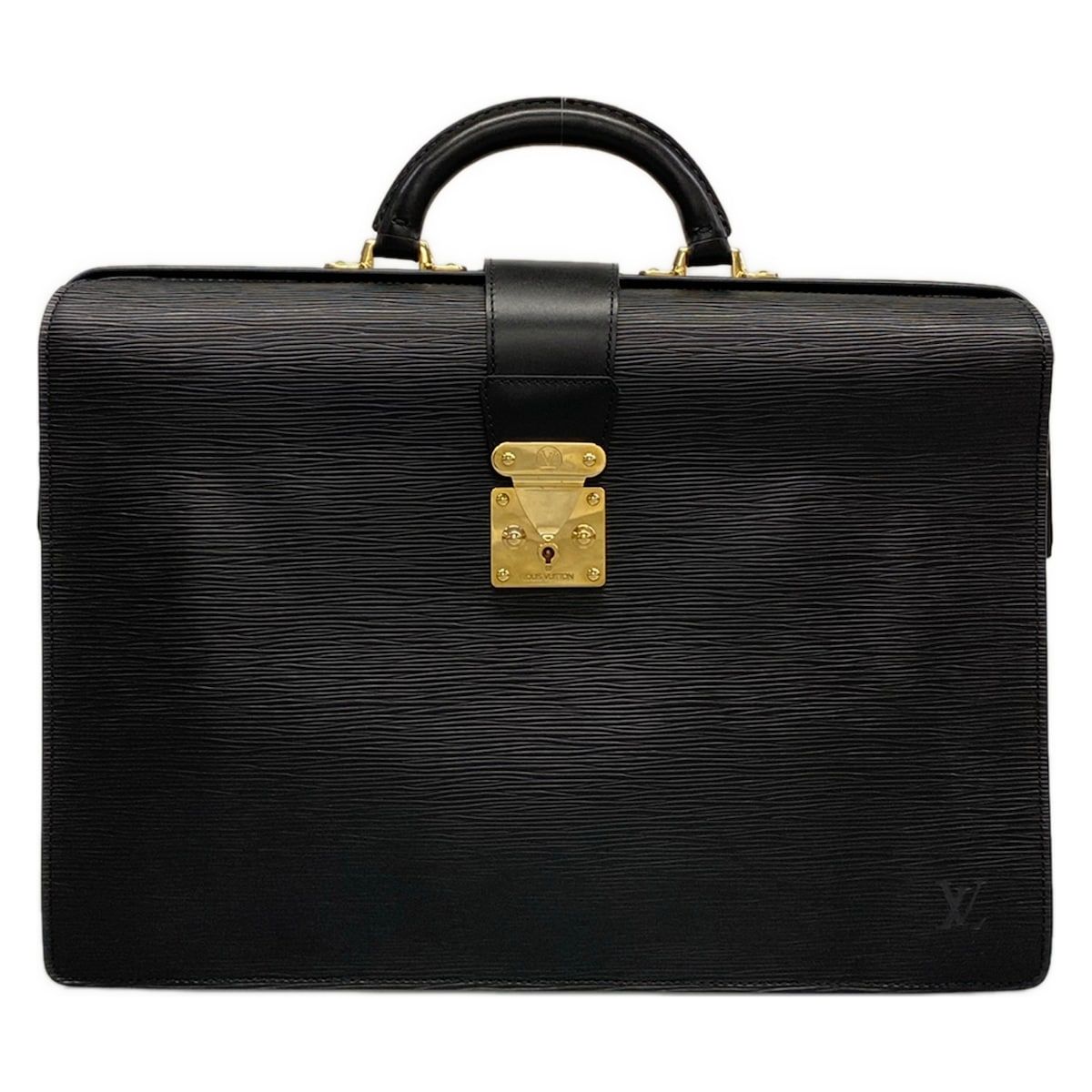 LOUIS VUITTON(ルイヴィトン) ビジネスバッグ エピ セルヴィエット・フェルモワール M54352 ノワール レザー