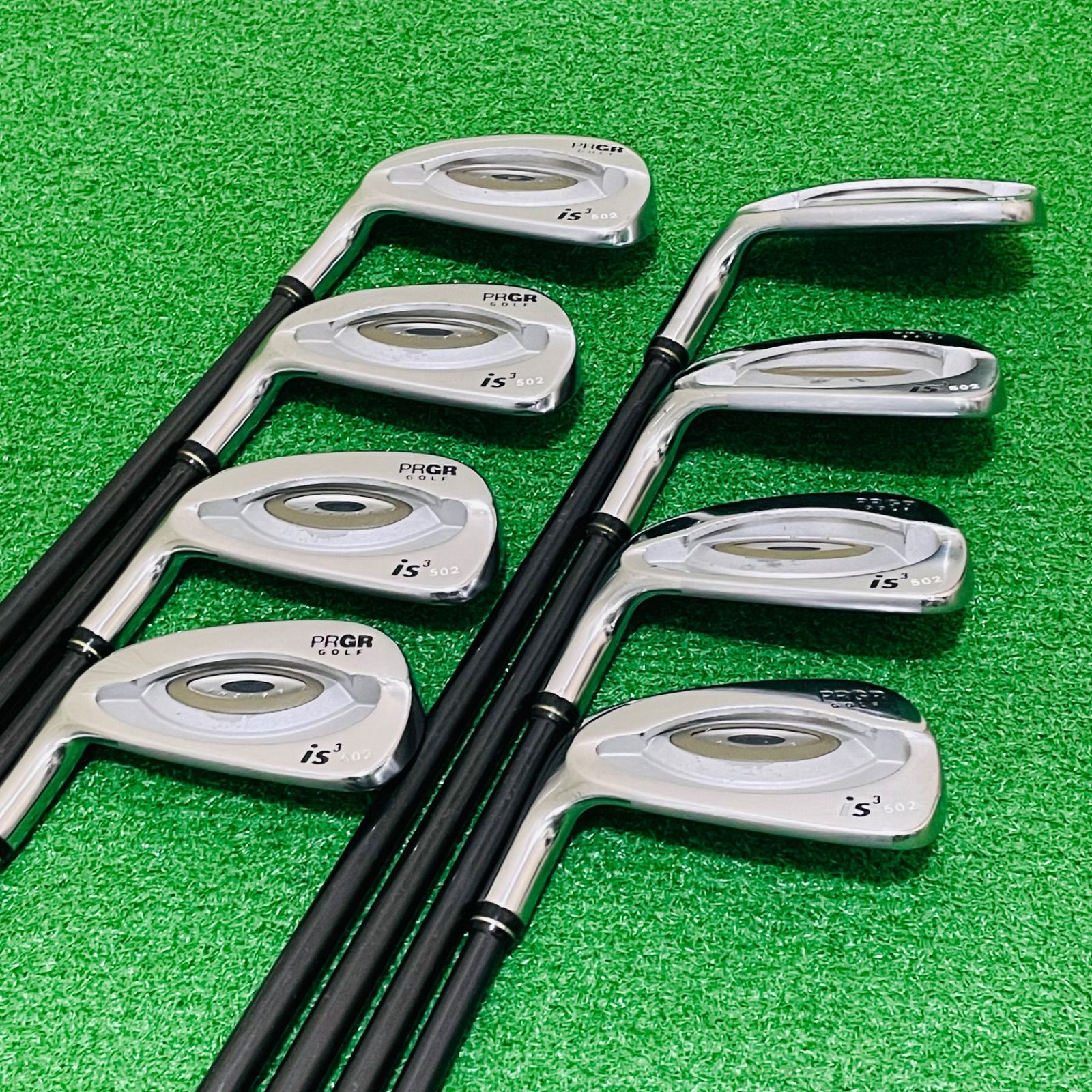 9979 PRGR is3 502 プロギア メンズ 左利き レフティ アイアン8本
