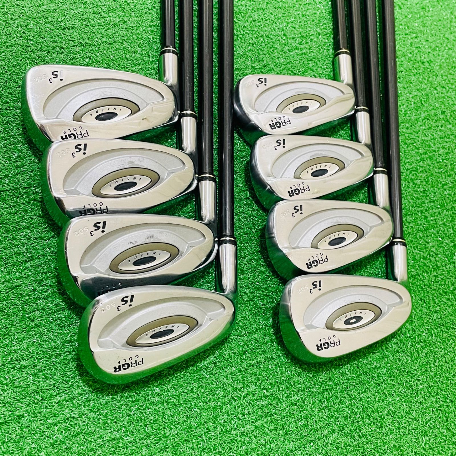 9979 PRGR is3 502 プロギア メンズ 左利き レフティ アイアン8本