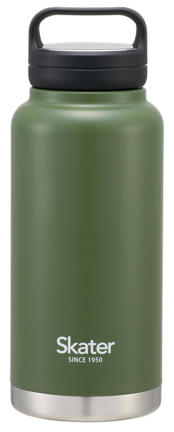 新品 スケーター(Skater) 保温 保冷 ステンレス マグボトル 1000ml スクリューハンドル付 オリーブ STSC10-A
