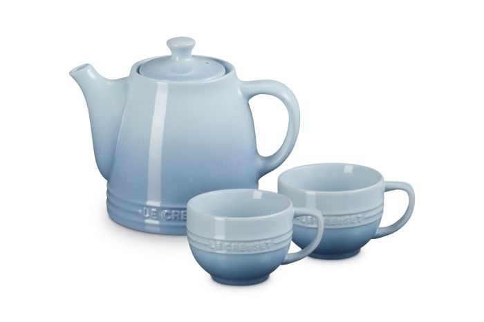 【新品・3営業日で発送】ル・クルーゼ(Le Creuset) ル・クルーゼ レジェ・ティータイムセット コースタルブルー 05083091