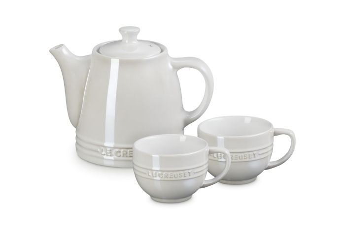 【新品・3営業日で発送】ル・クルーゼ(Le Creuset) ル・クルーゼ レジェ・ティータイムセット ホワイトラスター 05083090