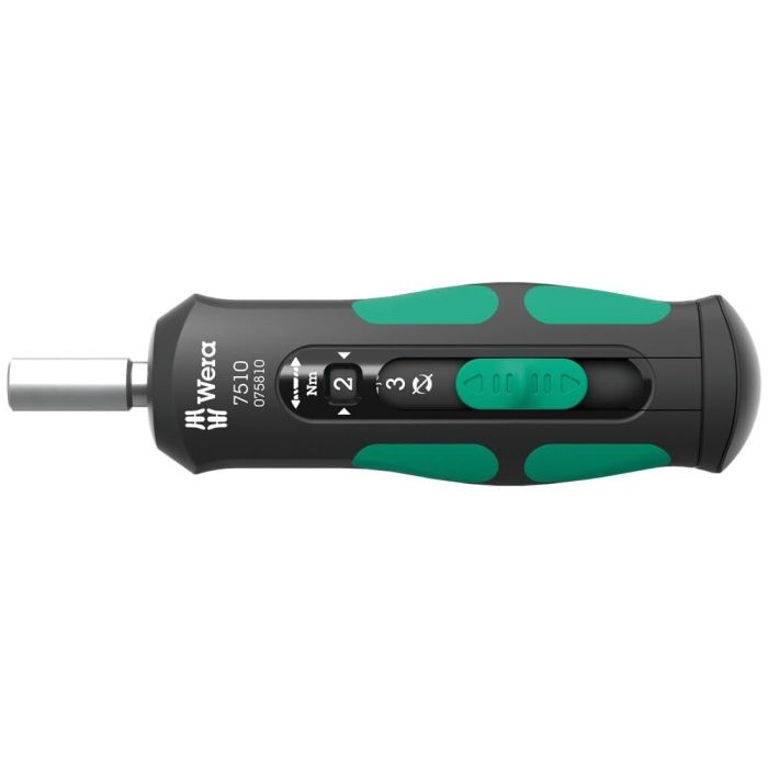 【新品・3営業日で発送】Wera Werkzeuge 075810 1／4DR トルクドライバー 1.0-3.0Nm 075810