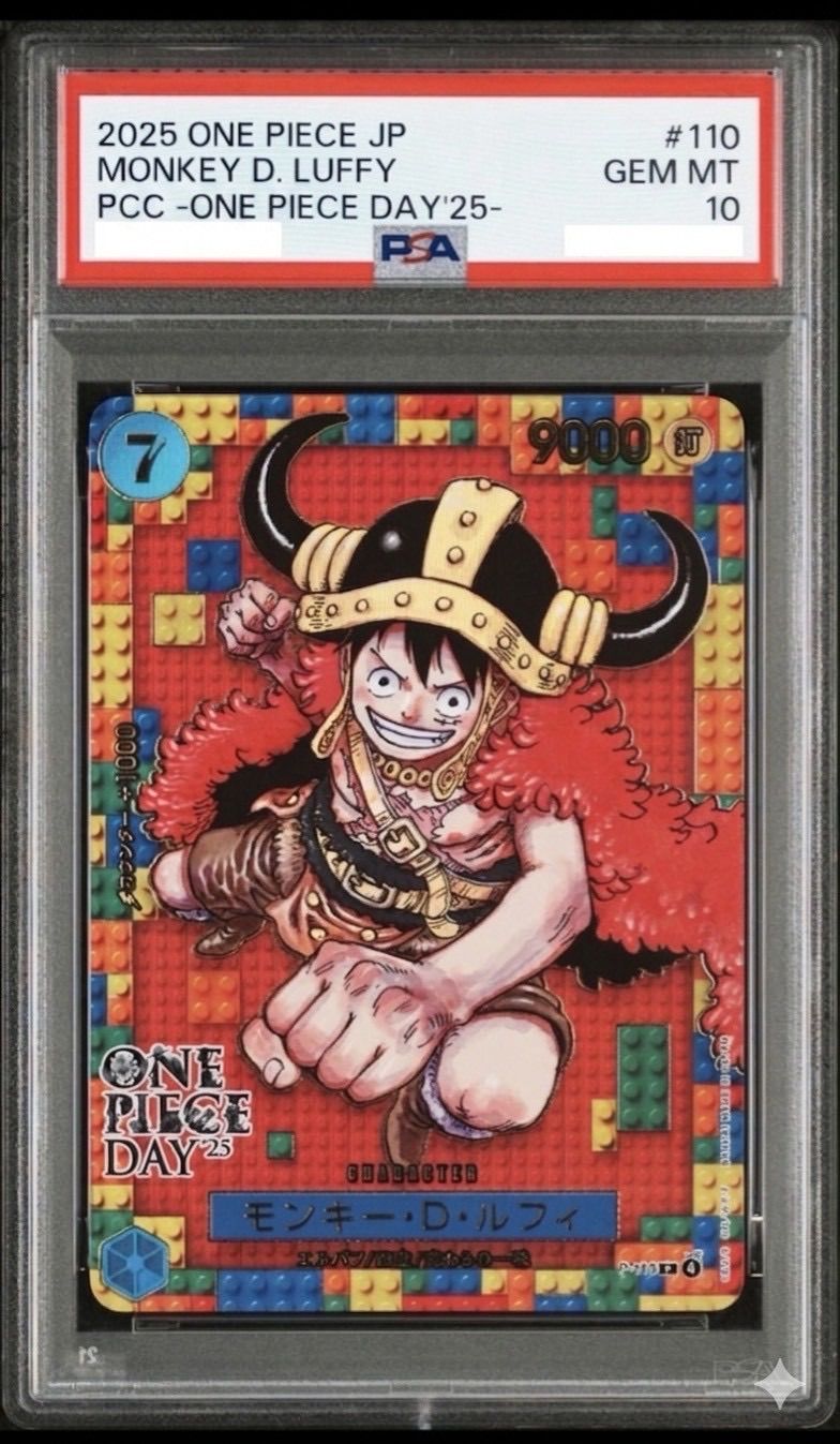 ⭐️【PSA10】 モンキー・D・ルフィ　ONE PIECE DAY '25 プロモ　#110 PROMO ワンピースカード 44,720円