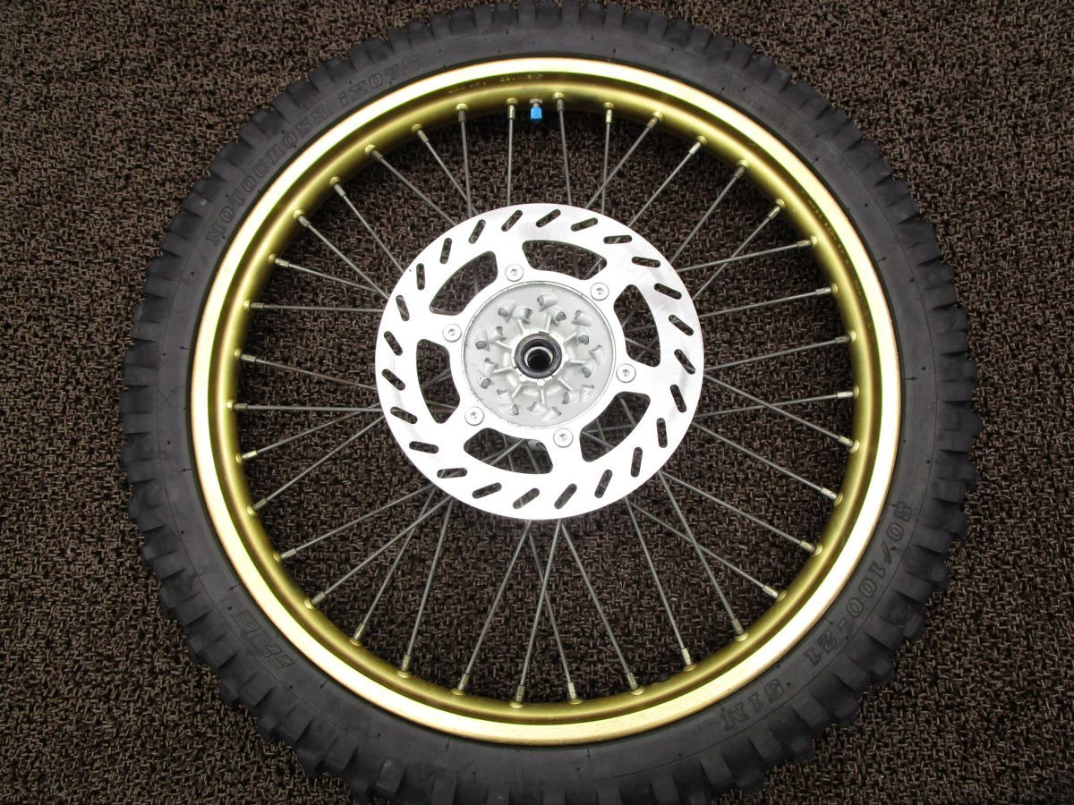 TT250R レイド フロントホイール ディスク □B6335!4WA ヤマハ 【 4GY 】 Raid キャブ車
