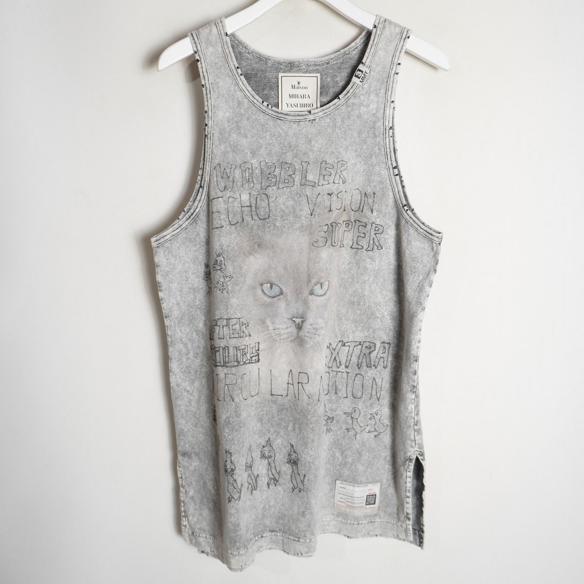 美品 24AW MAISON MIHARA YASUHIRO メゾン ミハラヤスヒロ 猫 キャット