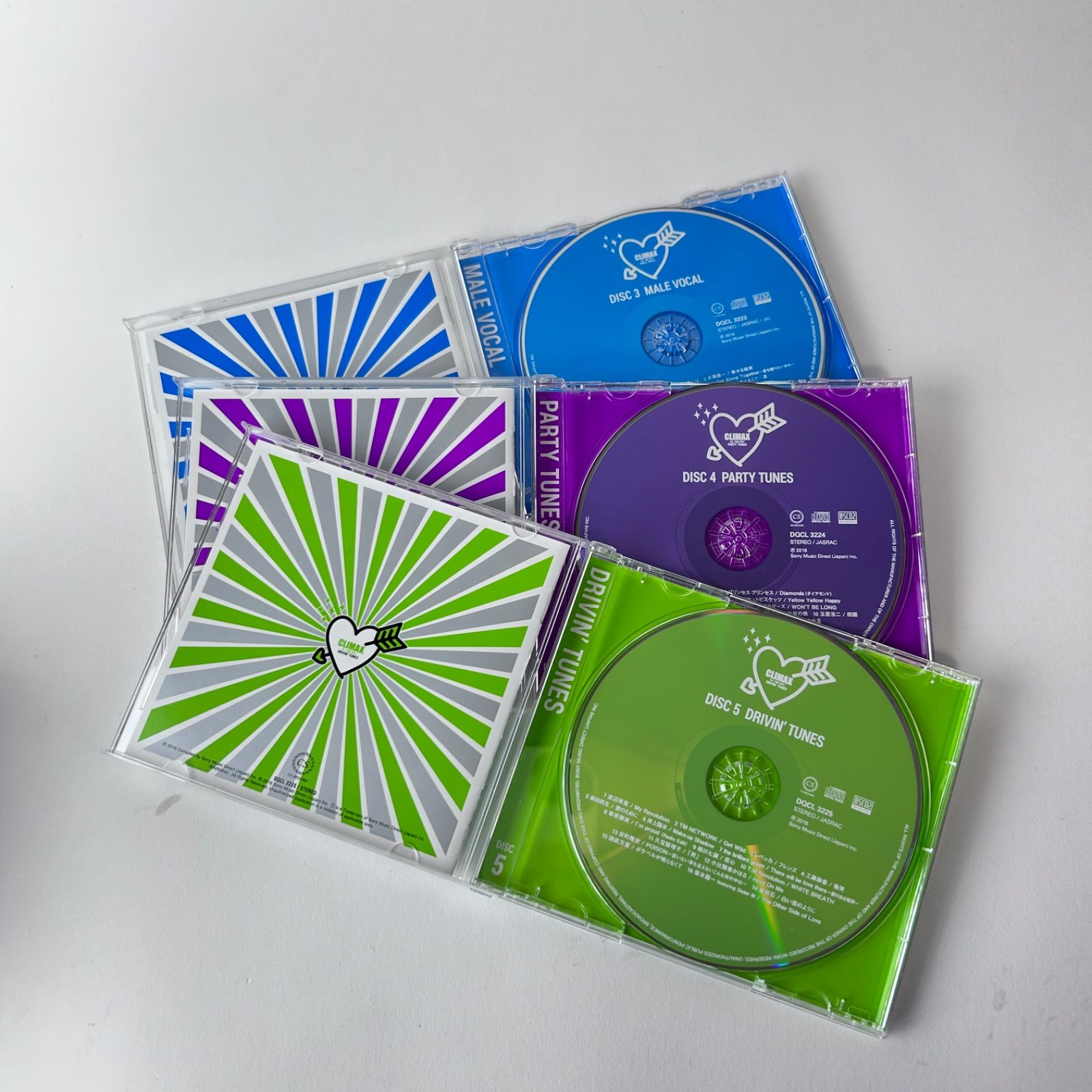 クライマックス オールタイムベスト（CD5枚組）ドリームズ・カム