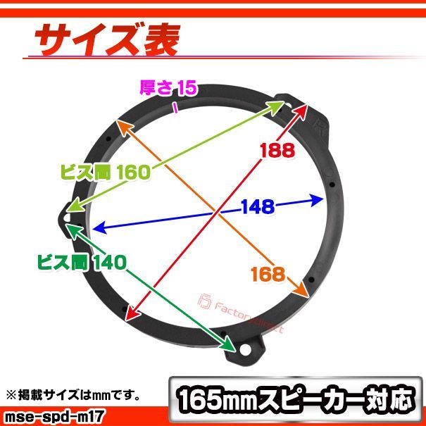 mse-spd-m17i (リアドア専用) Forester フォレスター (SJ系 H24.11-H30