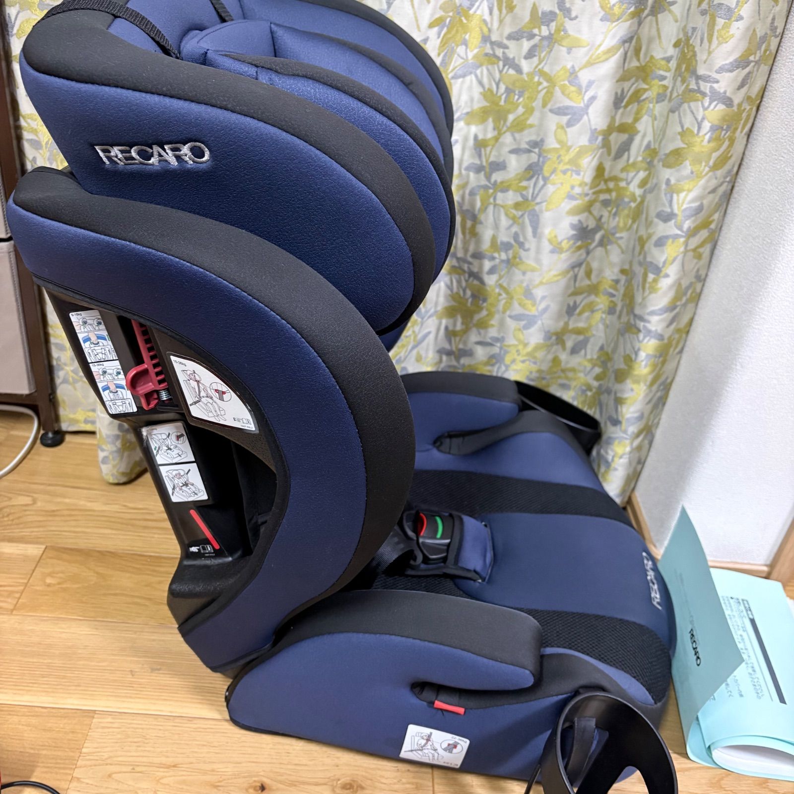 美品 レカロ J1 ネイビー ジュニアシート - メルカリ