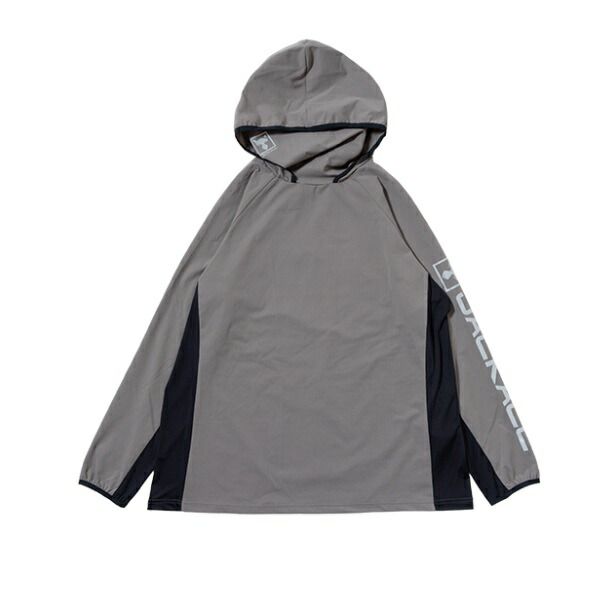 ジャッカル ウェア HU-B002 ドライメッシュフーディー グレー M