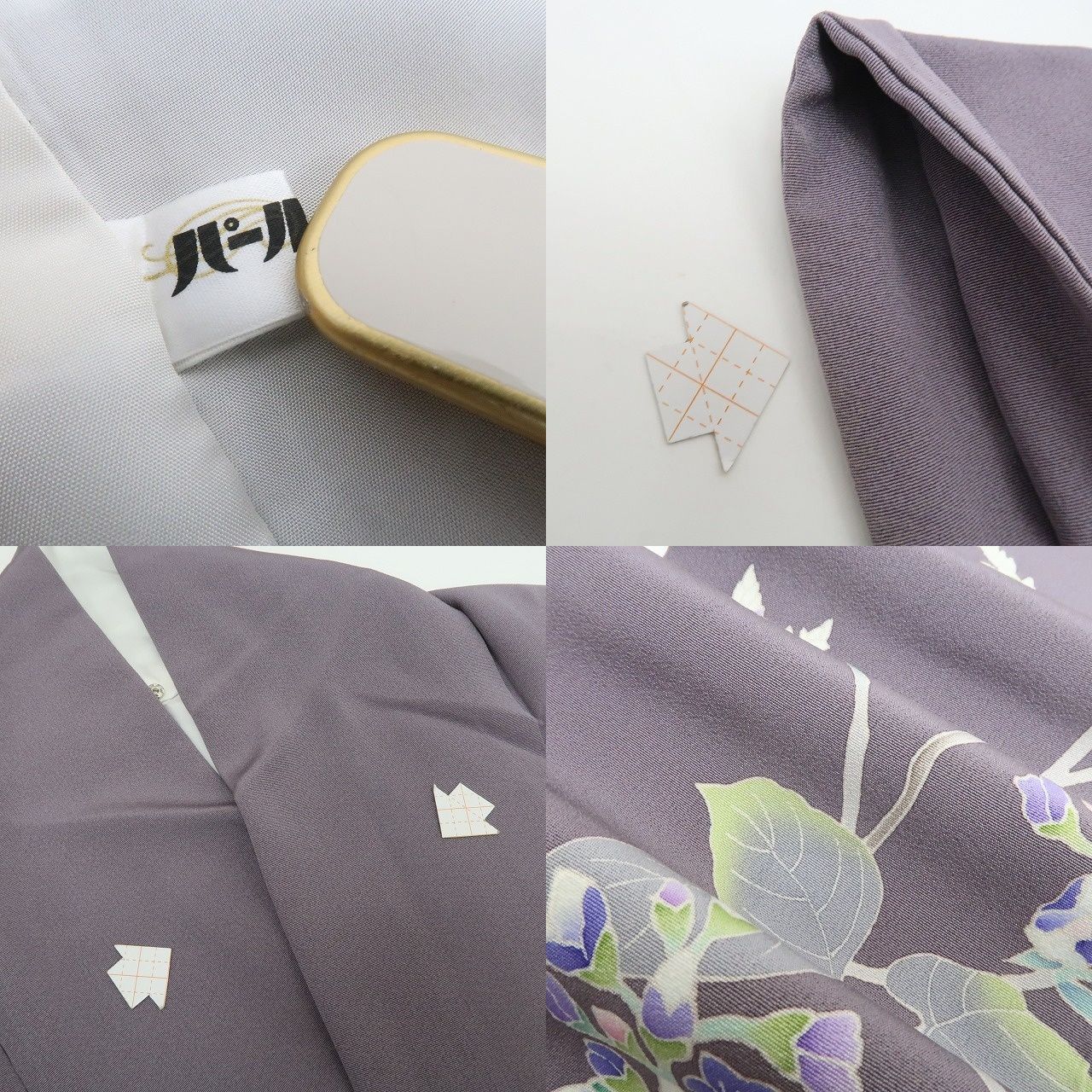 百華❀Y4904◇美品 正絹 本加賀友禅 和泉啓一落款 手縫い仕立て 訪問着