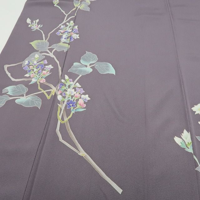百華❀Y4904◇美品 正絹 本加賀友禅 和泉啓一落款 手縫い仕立て 訪問着