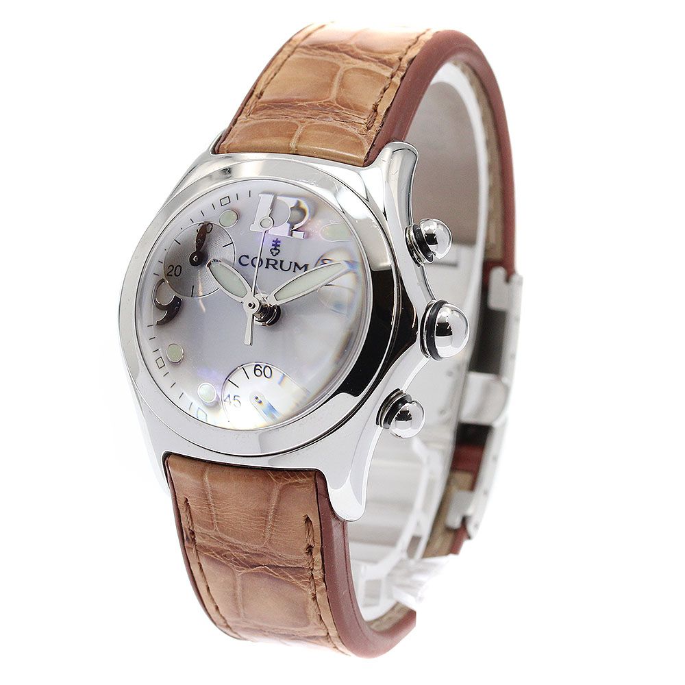 コルム バブル デイト クロノグラフ 196.250.20 クォーツ ユニセックス 【中古】 CORUM - コルム バブル デイト クロノグラフ 196.250.20 クォーツ ユニ