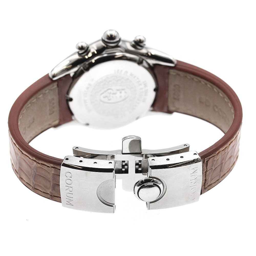 コルム CORUM 196.151.47 バブル デイト クロノグラフ クォーツ レディース 保証書付き_831185 CORUM - コルム CORUM 196.151.47 バブル デイト クロノグラフ