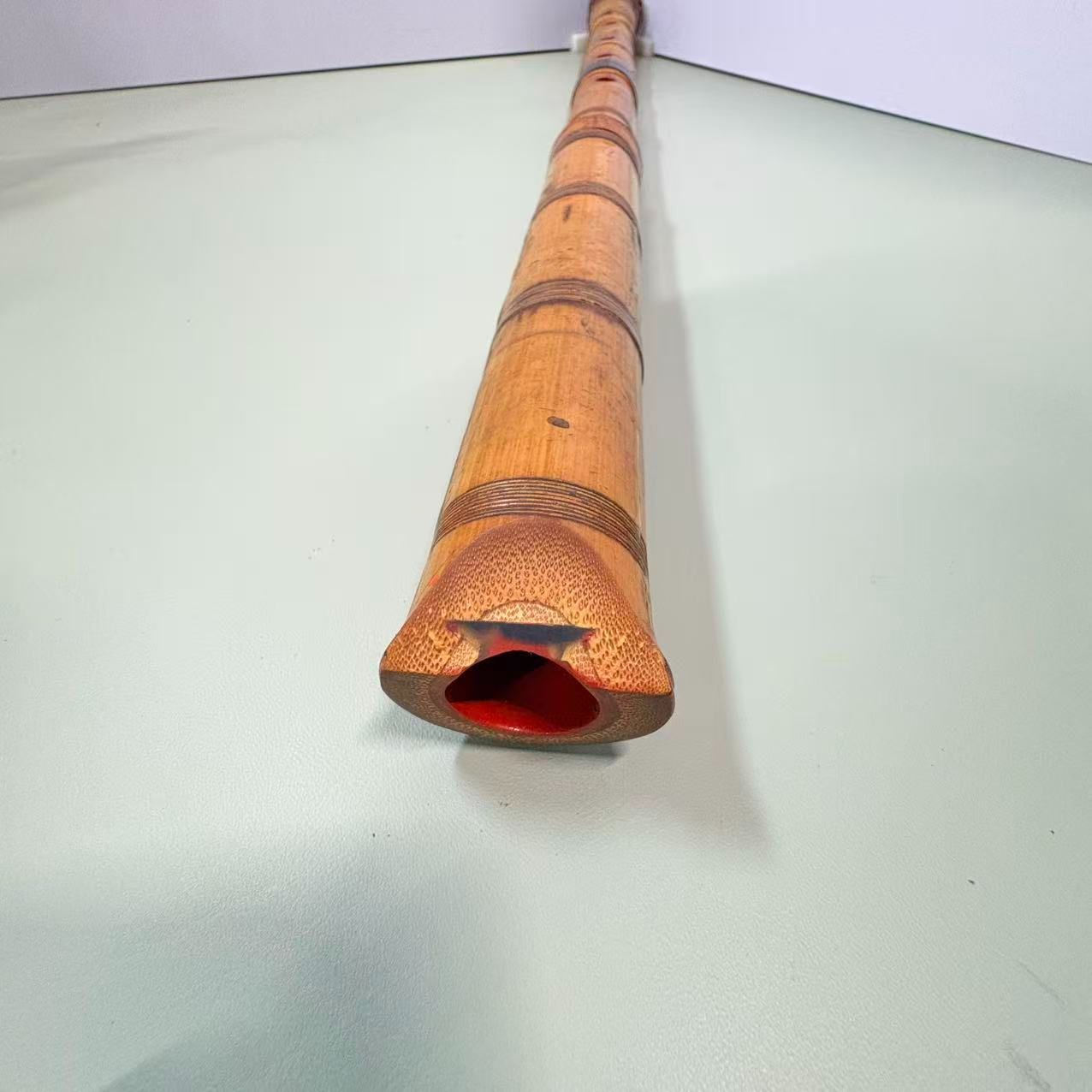 昭和レトロ 尺八 竹製 木管楽器 管楽器 雅楽器 古楽器 和楽器 楽器 笛 竹笛 昭和レトロ 尺八 竹製 木管楽器 管楽器 古楽器 和楽器 竹笛探幽 - メルカリ