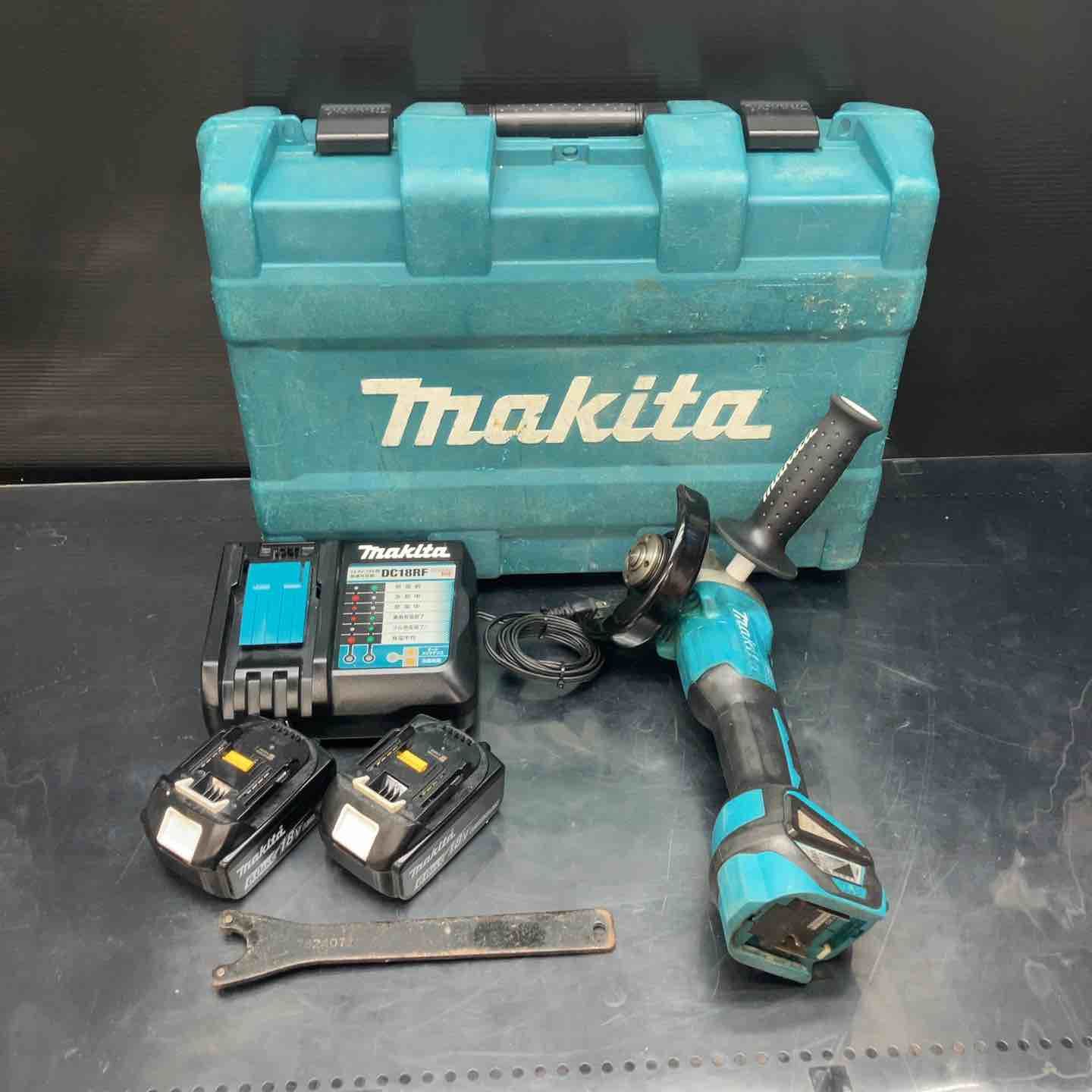 マキタ(makita) 125mmコードレスディスクグラインダ GA512DRGX【川越店】