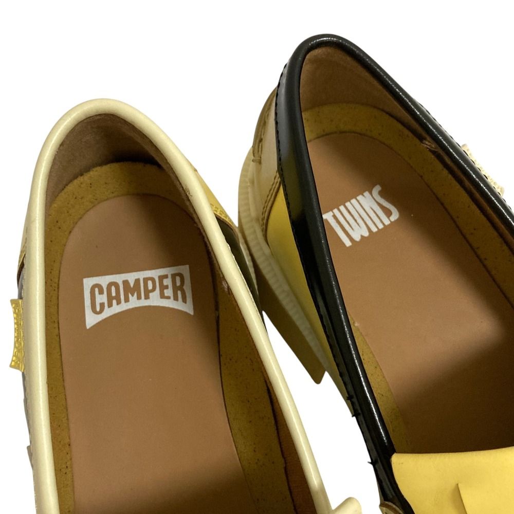 美品 CAMPER カンペール Twins タッセル ローファー サイズ37 23.5cm