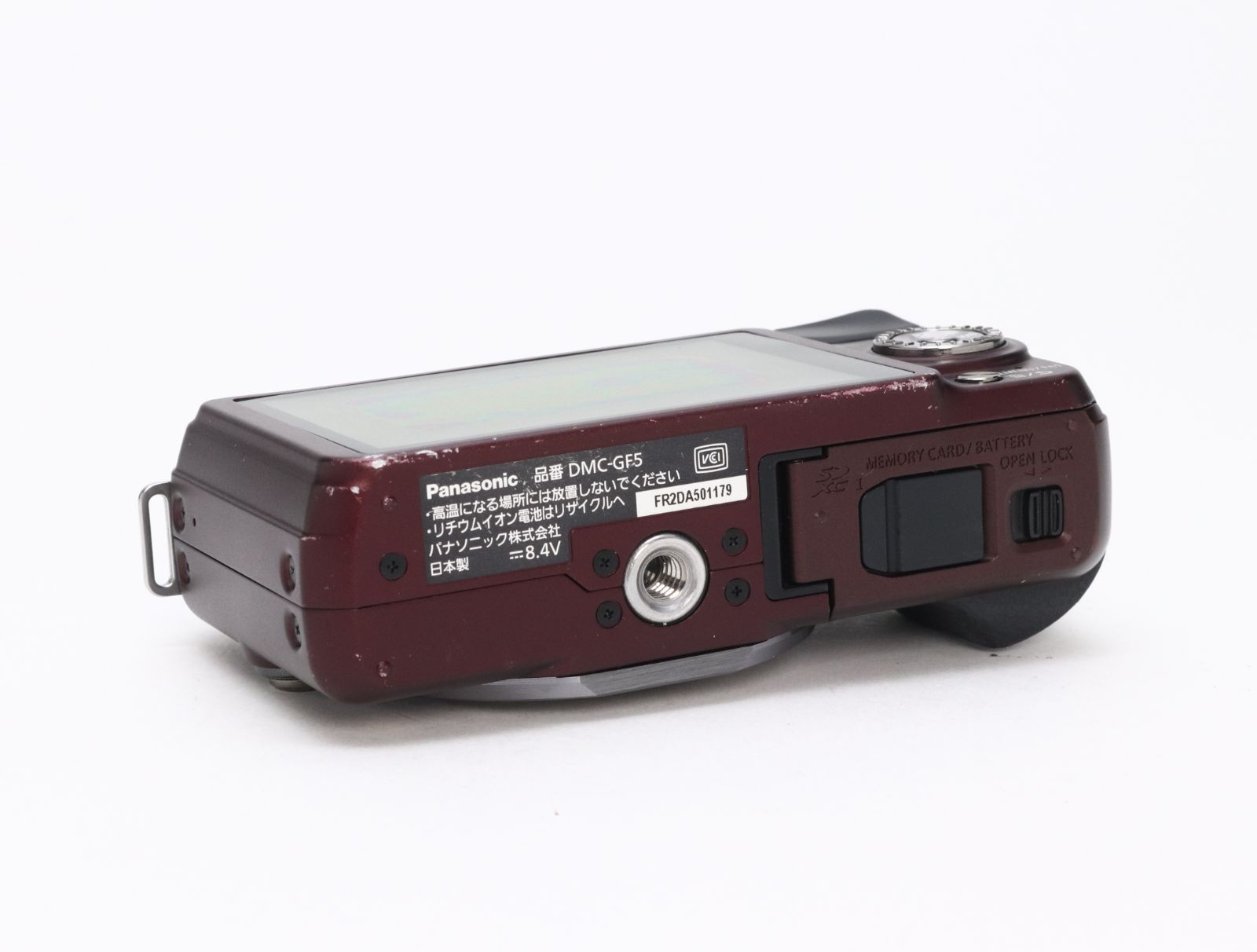美品パナソニック LUMIX GF5 ブラウン　シャッター回数極少2151 B (並品) Panasonic パナソニック LUMIX DMC-GF5 センシュアルブラウン