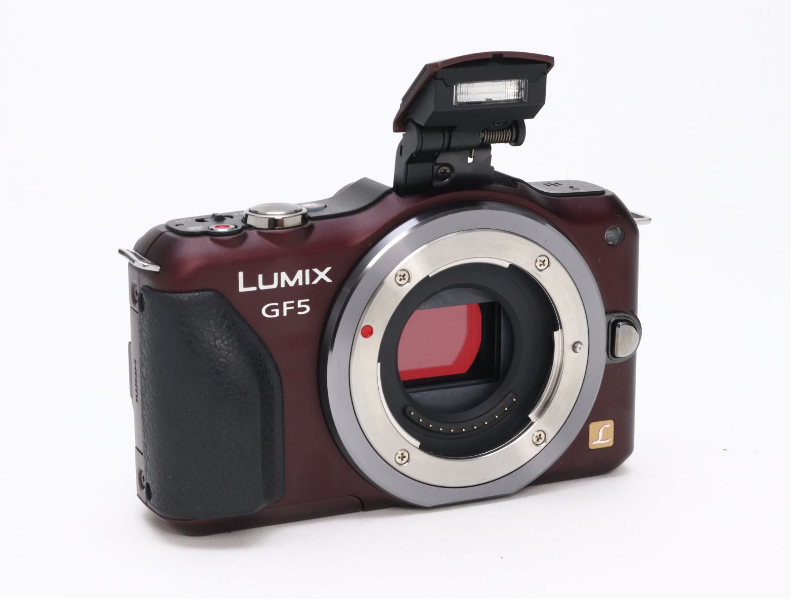 B (並品) Panasonic パナソニック LUMIX DMC-GF5 センシュアルブラウン