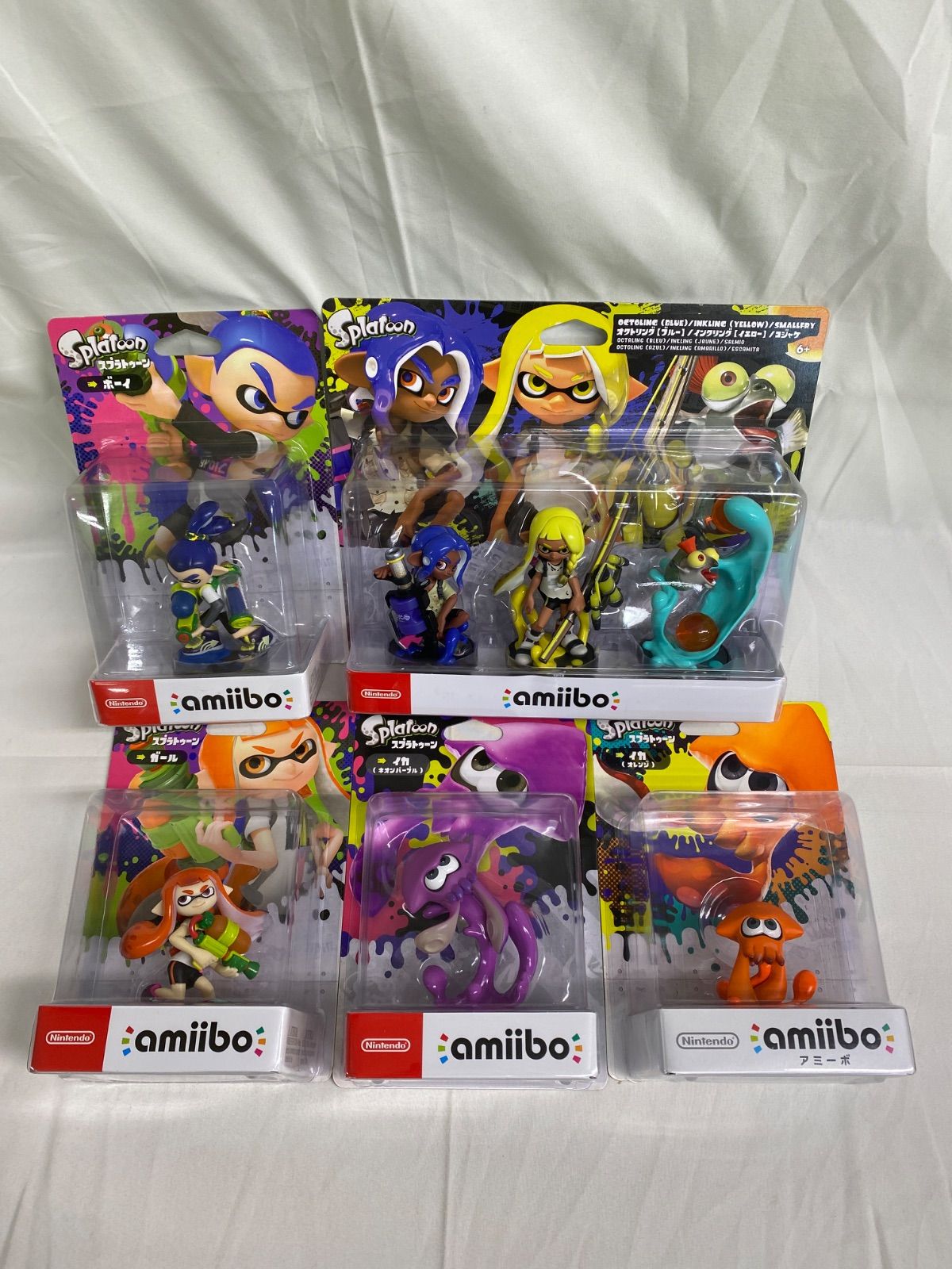 ★【amiibo】スプラトゥーンシリーズ5点セット