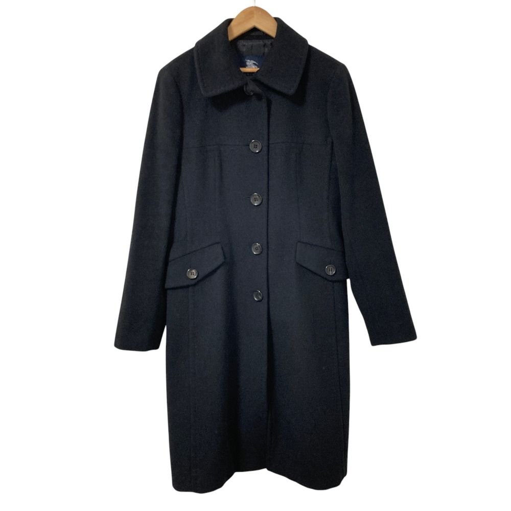 新品同様✨　Burberry London ピーコート　XL アンゴラ　ウール 良品 BURBERRY LONDON バーバリーロンドン アンゴラウール ステン
