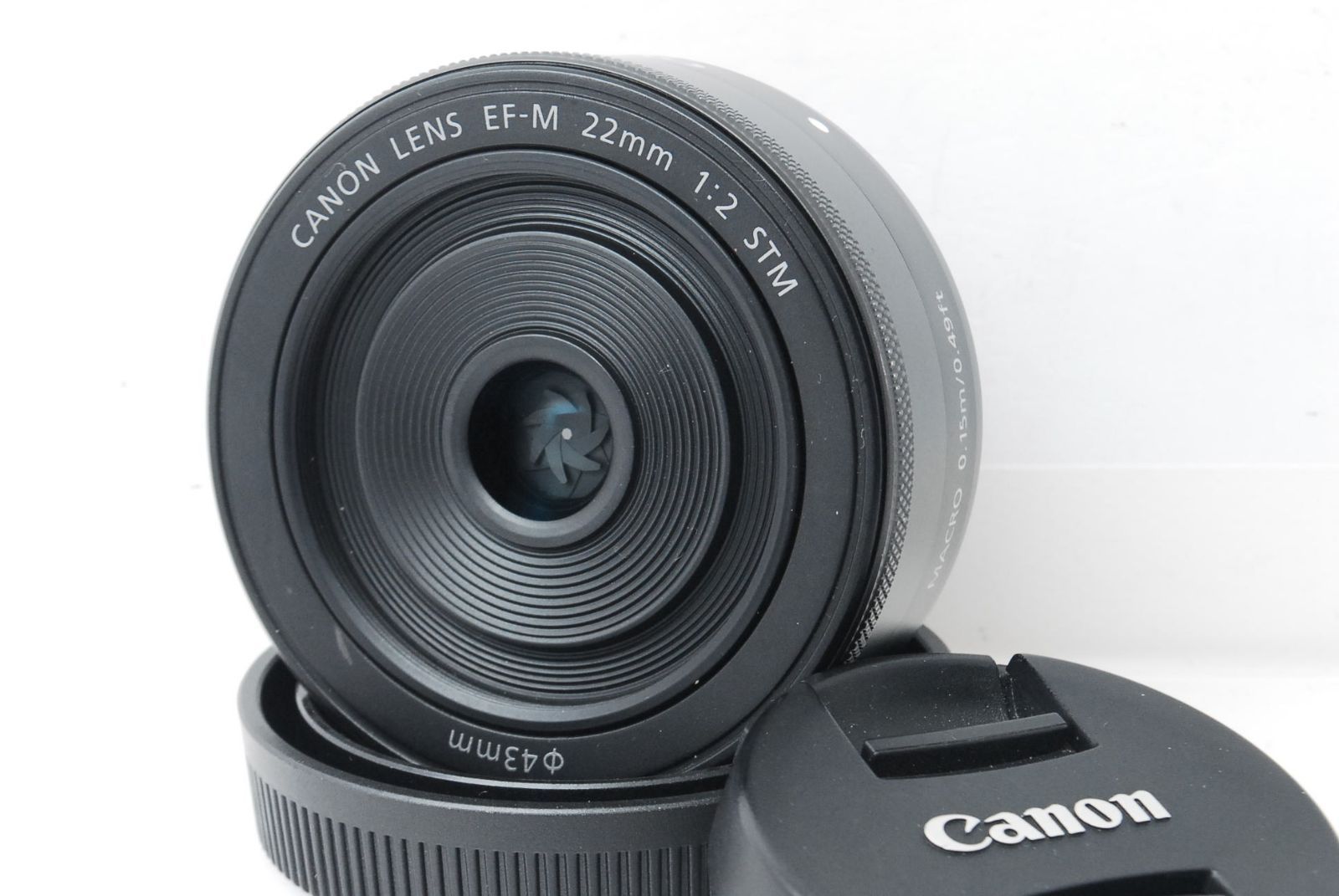 ☆極薄パンケーキ単焦点！ボケ味もしっかり☆キヤノン EF-M 22mm F2 