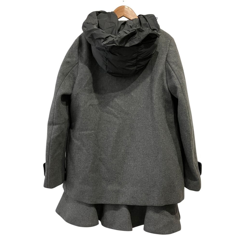 美品 MONCLER モンクレール PHEMIA 3way ペプラムヘム ダウンベスト付