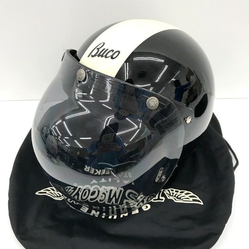 BUCO ブコ JET500-TX ジェットヘルメット ブラック Mサイズ オートバイ ツーリング バイカー バイク用品 ★2
