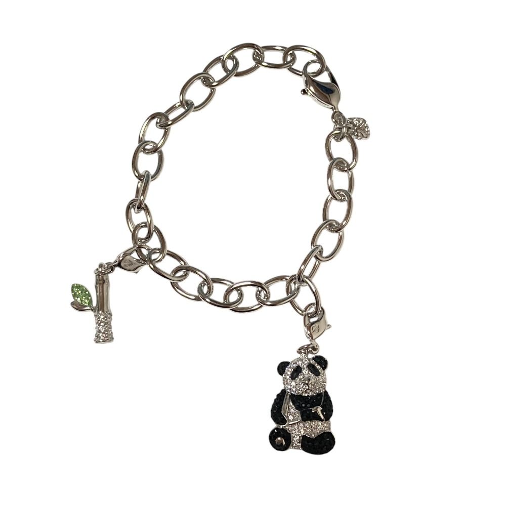 新品同様 SWAROVSKI スワロフスキー 2008年 SCS限定品 パンダ