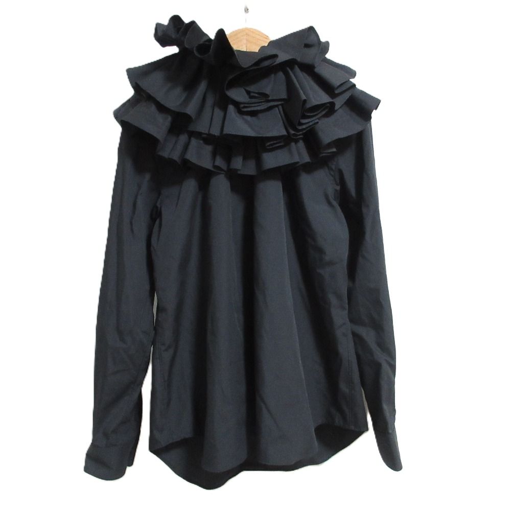 美品 COMME des GARCONS コムデギャルソン ボリュームカラー フリル 美品 COMME des GARCONS コムデギャルソン ボリュームカラー フリル