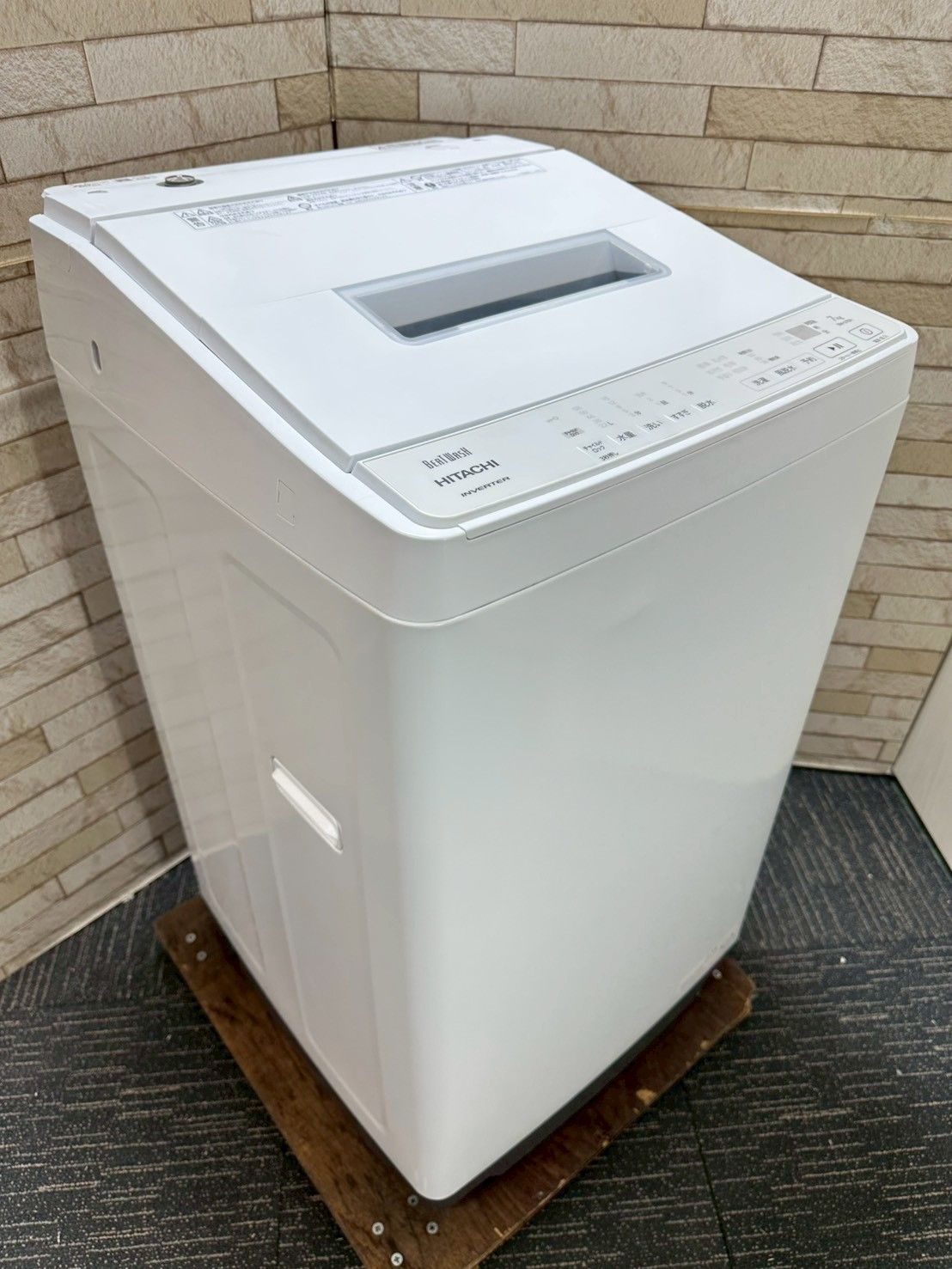 分解洗浄】大阪送料無料☆3か月保障付き☆洗濯機☆日立☆7kg☆2022年
