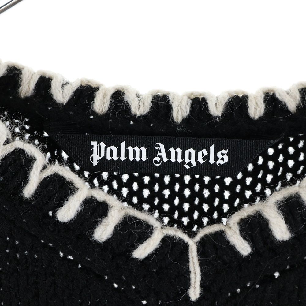Palm Angels パームエンジェルス NIGHTSKY SWEATER ナイトスカイウェア ニット セーター ブラック メンズ Palm Angels (パームエンジェルス) NIGHTSKY SWEATER ナイト