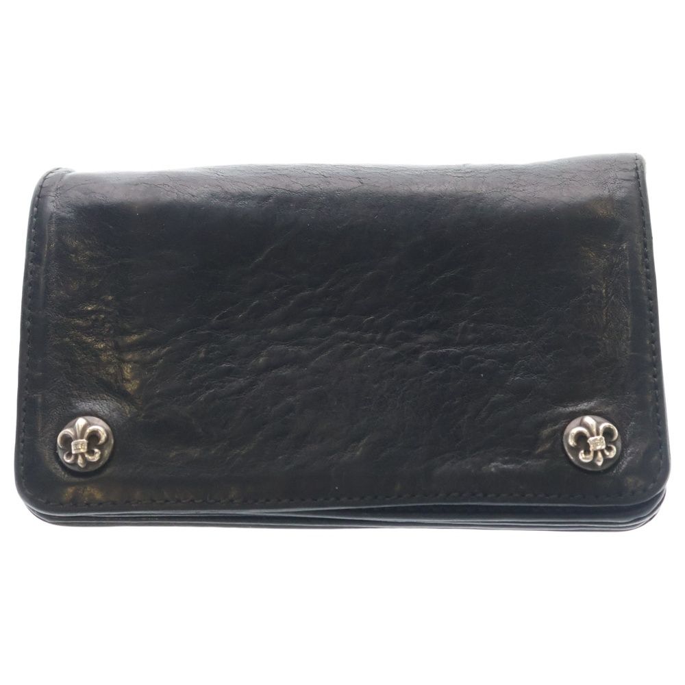 CHROME HEARTS (クロムハーツ) 1ZIP BS FLEUR BUTTON WALLET 1ジップ