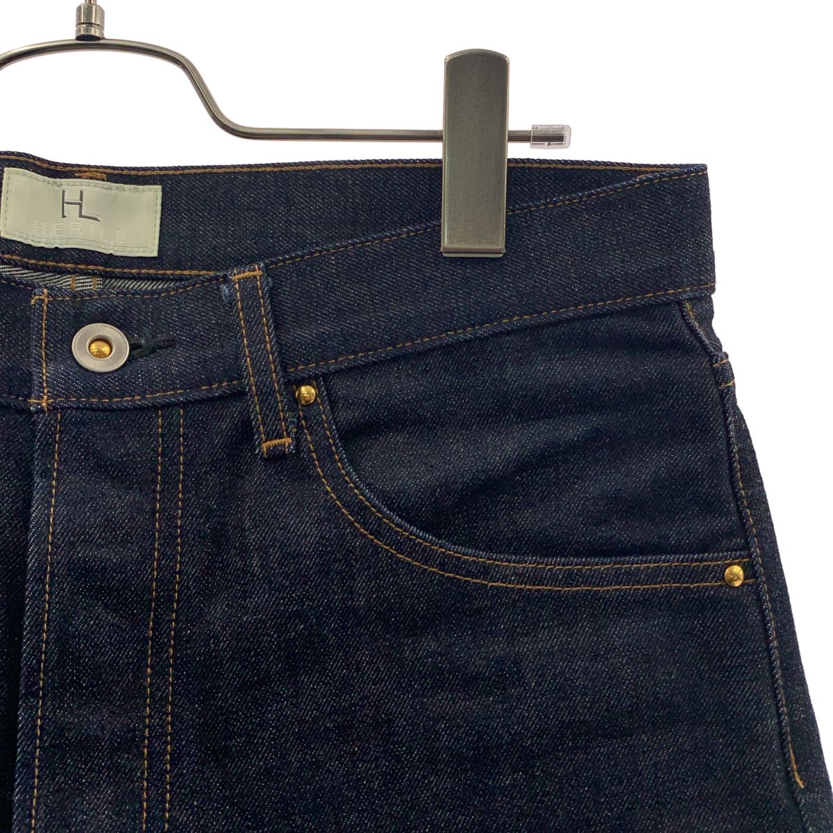 美品】 HERILL / ヘリル | 2021SS | 15oz DENIM 5PK INDIGO RIGID / 15