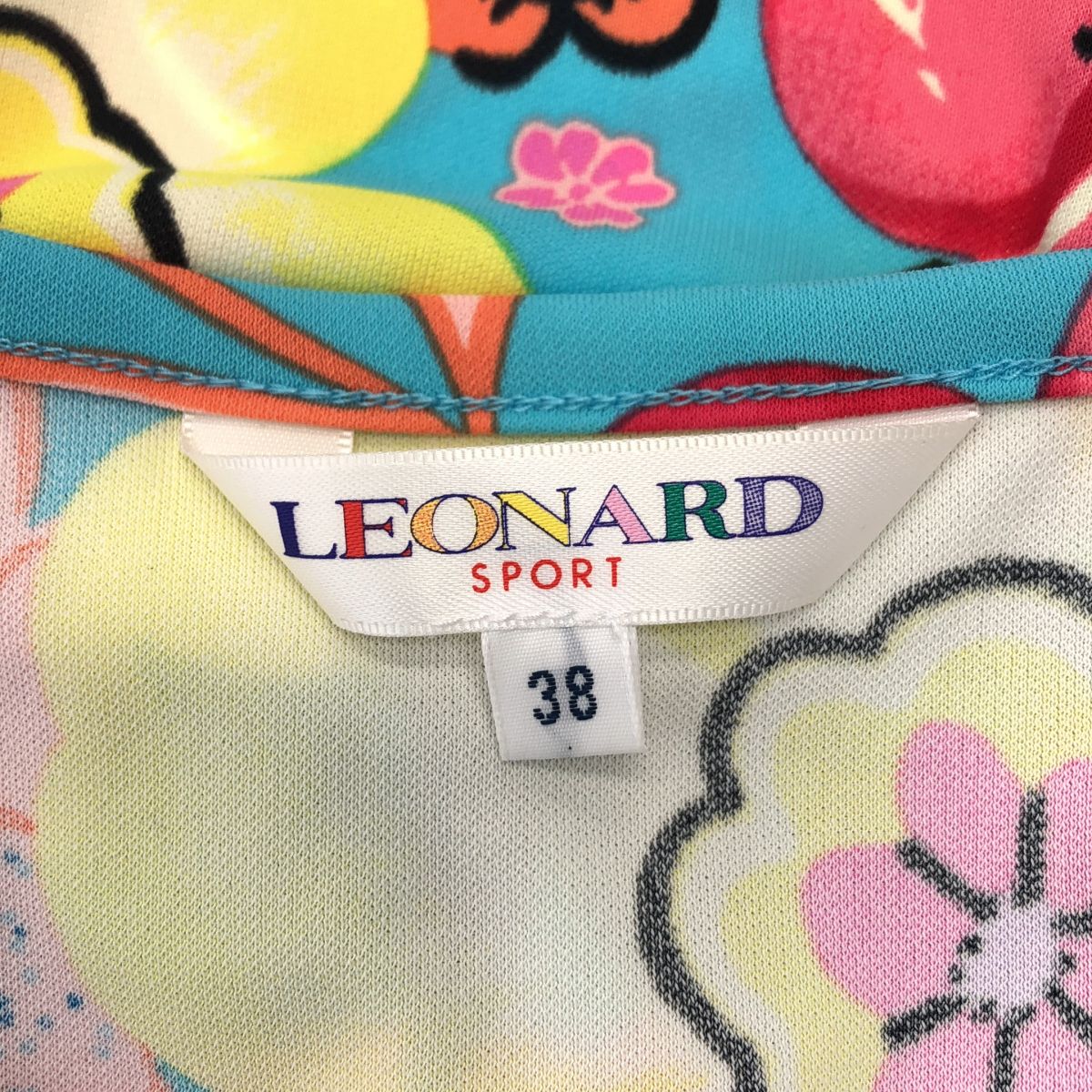 LEONARD / レオナール | SPORT / フラワープリント クルーネック T