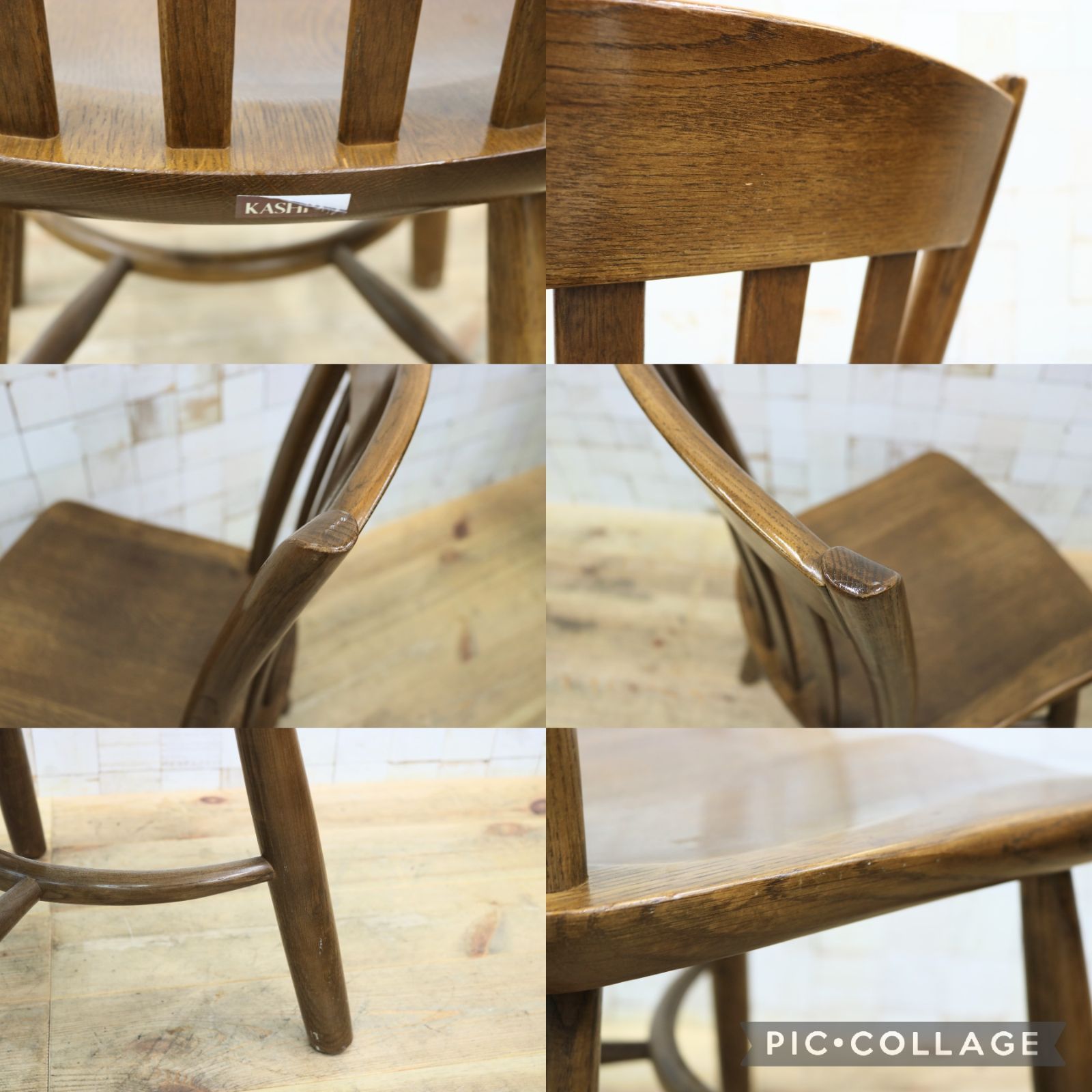 ◇ＫＡＳＨＩＷＡダイニングテーブルチェア６点セット/柏木工/飛騨高山/アンティーク調家具/食卓/椅子 柏木工 KASHIWA 高山ショールーム 飛騨高山の家具屋巡り4