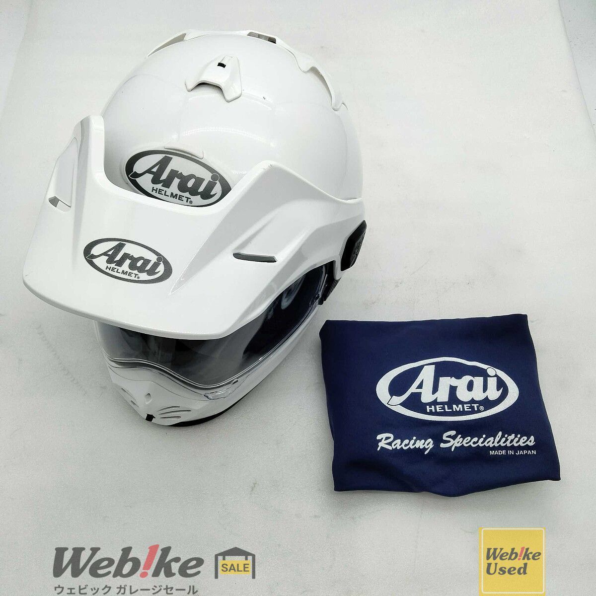 Arai ツアークロス ホワイト M 57〜58 【公式通販】